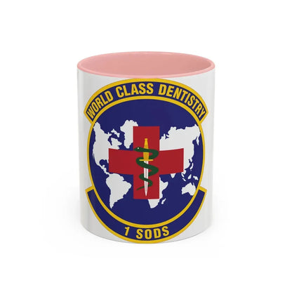 1st Special Operations Dental Squadron (U.S. Air Force) Accent Coffee Mug 11oz Pink - Go Mug Yourself