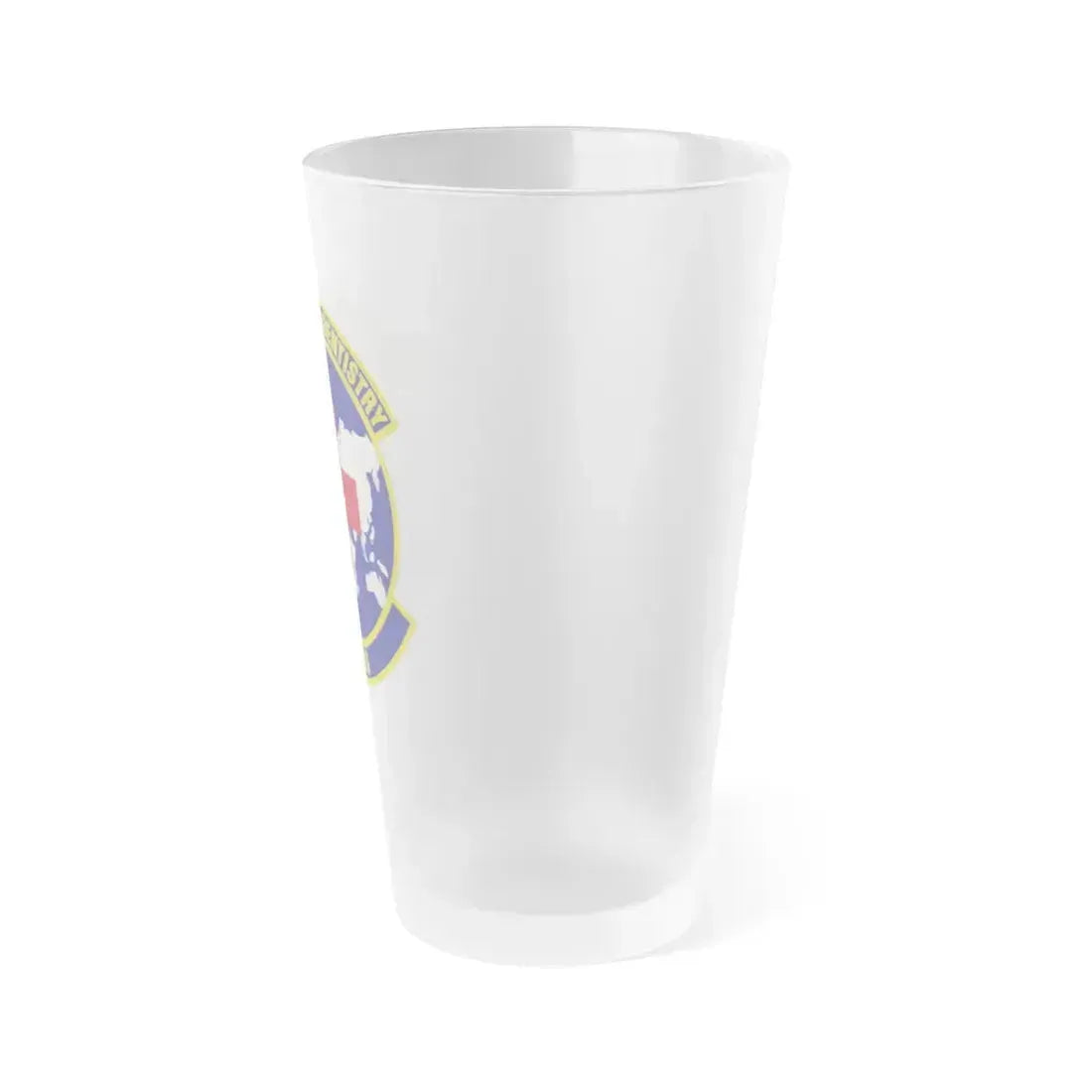 1st Special Operations Dental Squadron (U.S. Air Force) Frosted Pint Glass 16oz - Go Mug Yourself