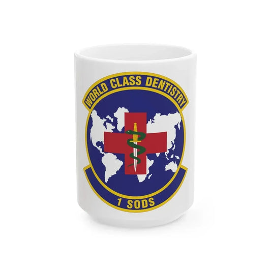1st Special Operations Dental Squadron (U.S. Air Force) White Coffee Mug 15oz - Go Mug Yourself