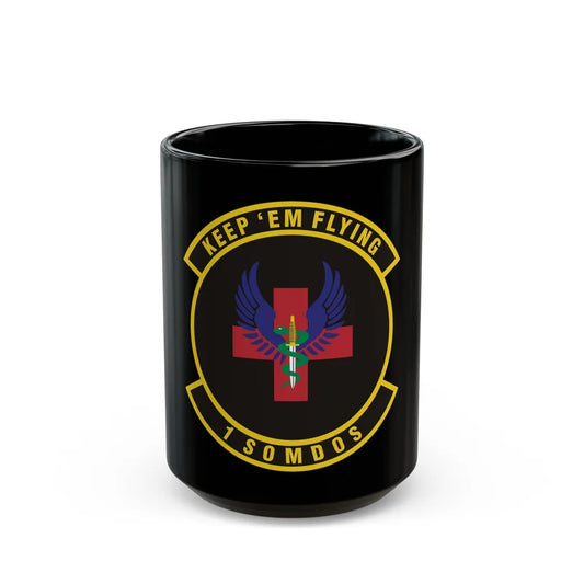 1st Special Operations Medical Operations Squadron (U.S. Air Force) Black Coffee Mug-15oz-Go Mug Yourself