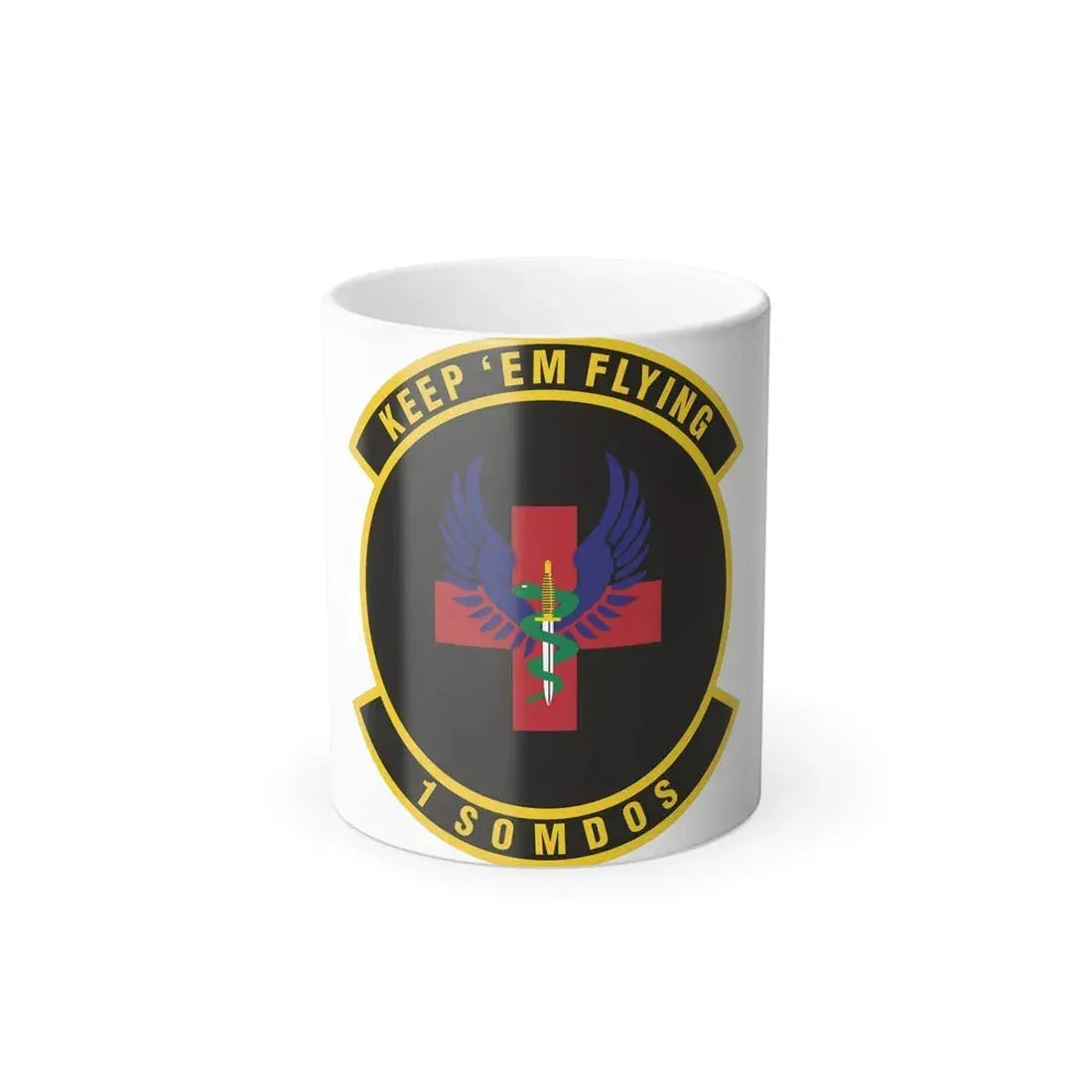 1st Special Operations Medical Operations Squadron (U.S. Air Force) Color Changing Coffee Mug 11oz - Go Mug Yourself