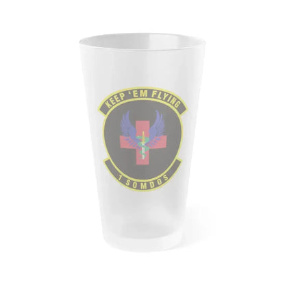 1st Special Operations Medical Operations Squadron (U.S. Air Force) Frosted Pint Glass 16oz 16oz Frosted - Go Mug Yourself
