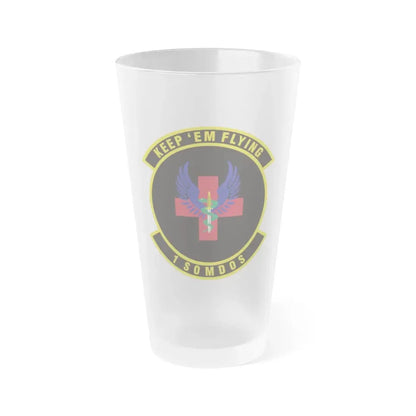 1st Special Operations Medical Operations Squadron (U.S. Air Force) Frosted Pint Glass 16oz 16oz Frosted - Go Mug Yourself
