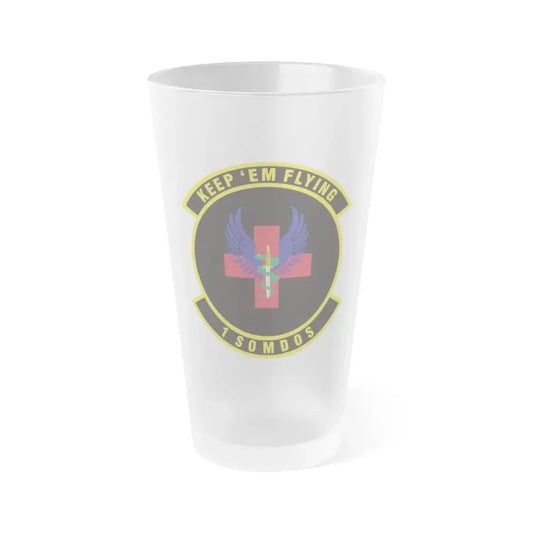 1st Special Operations Medical Operations Squadron (U.S. Air Force) Frosted Pint Glass 16oz 16oz Frosted - Go Mug Yourself