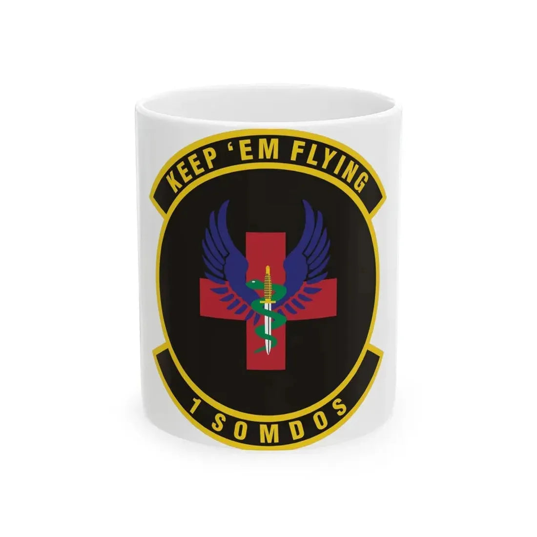 1st Special Operations Medical Operations Squadron (U.S. Air Force) White Coffee Mug 11oz - Go Mug Yourself