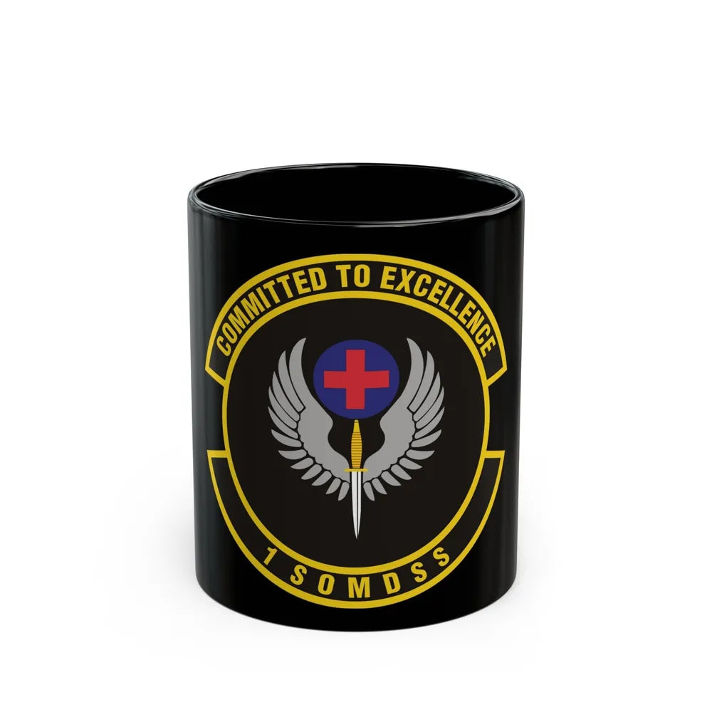 1st Special Operations Medical Support Squadron (U.S. Air Force) Black Coffee Mug-11oz-Go Mug Yourself