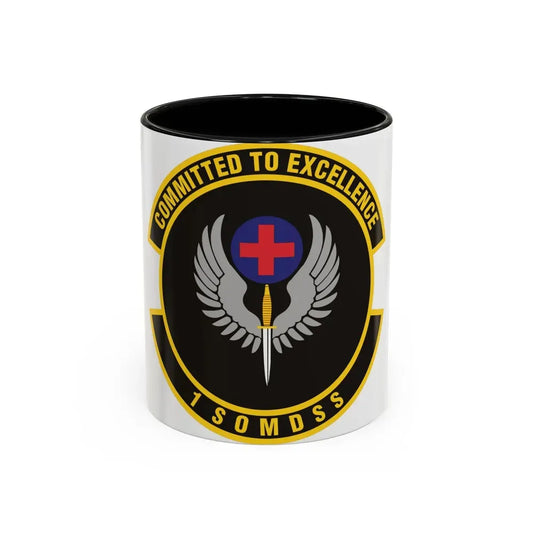 1st Special Operations Medical Support Squadron (U.S. Air Force) Accent Coffee Mug 11oz Black - Go Mug Yourself