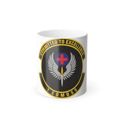 1st Special Operations Medical Support Squadron (U.S. Air Force) Color Changing Coffee Mug 11oz - Go Mug Yourself