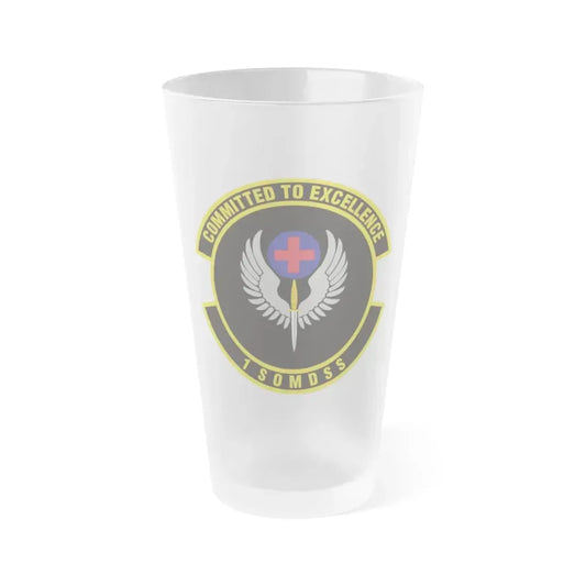 1st Special Operations Medical Support Squadron (U.S. Air Force) Frosted Pint Glass 16oz 16oz Frosted - Go Mug Yourself