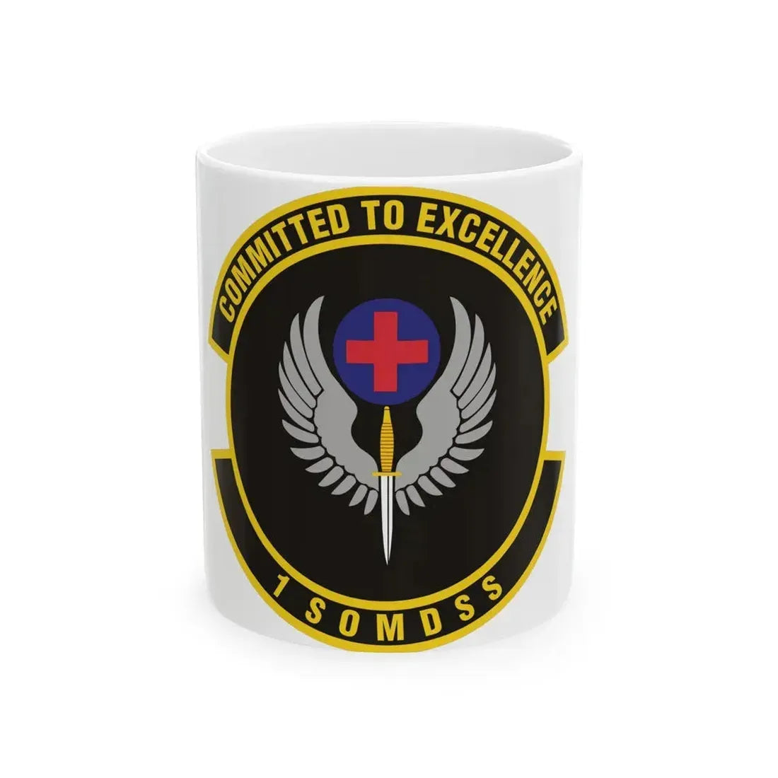 1st Special Operations Medical Support Squadron (U.S. Air Force) White Coffee Mug 11oz - Go Mug Yourself