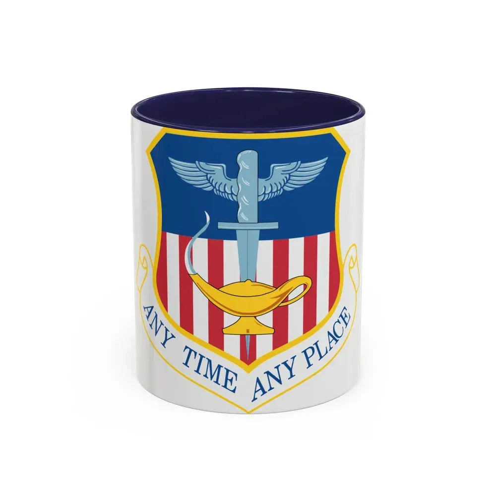 1st Special Operations Wing (U.S. Air Force) Accent Coffee Mug 11oz Navy - Go Mug Yourself