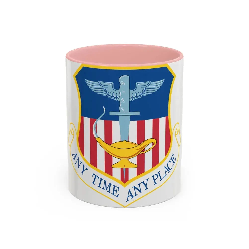 1st Special Operations Wing (U.S. Air Force) Accent Coffee Mug 11oz Pink - Go Mug Yourself