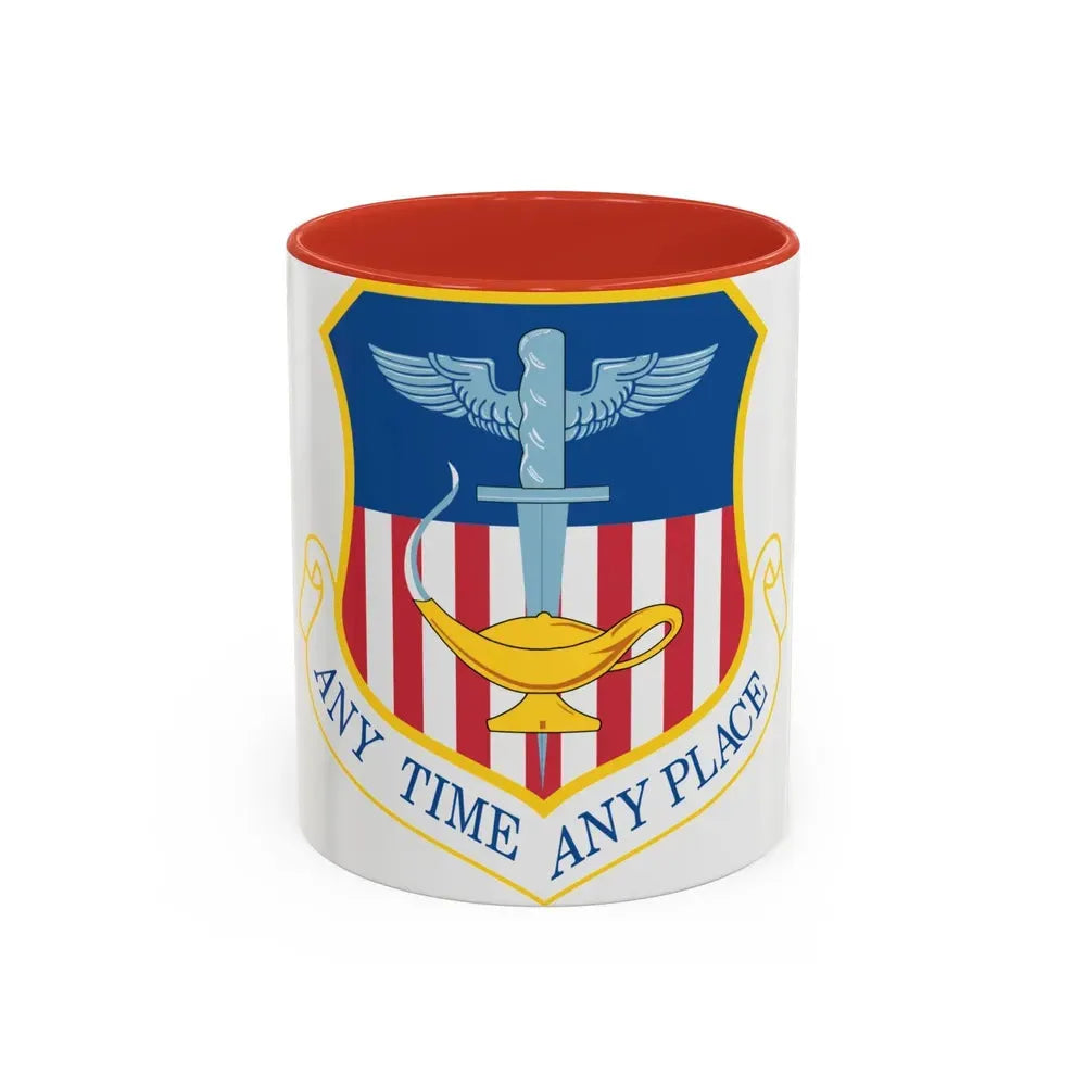 1st Special Operations Wing (U.S. Air Force) Accent Coffee Mug 11oz Red - Go Mug Yourself