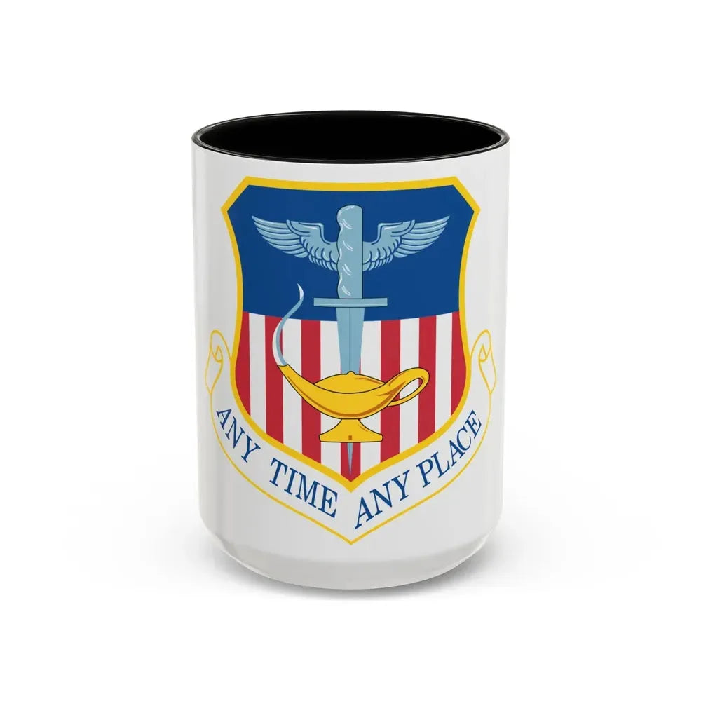1st Special Operations Wing (U.S. Air Force) Accent Coffee Mug 15oz Black - Go Mug Yourself