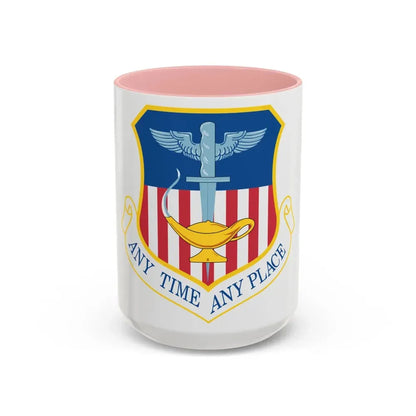 1st Special Operations Wing (U.S. Air Force) Accent Coffee Mug 15oz Pink - Go Mug Yourself