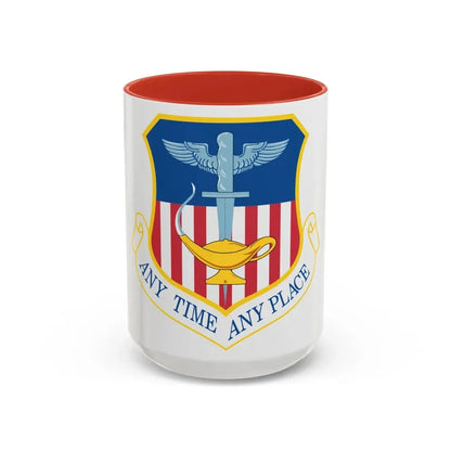 1st Special Operations Wing (U.S. Air Force) Accent Coffee Mug 15oz Red - Go Mug Yourself