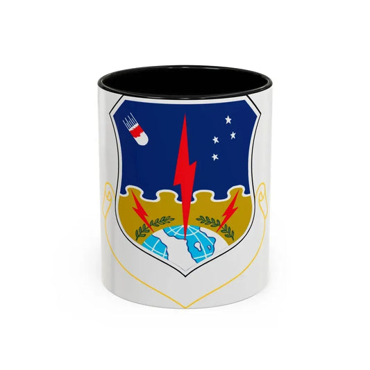 1st Strategic Aerospace Division (U.S. Air Force) Accent Coffee Mug 11oz Black - Go Mug Yourself