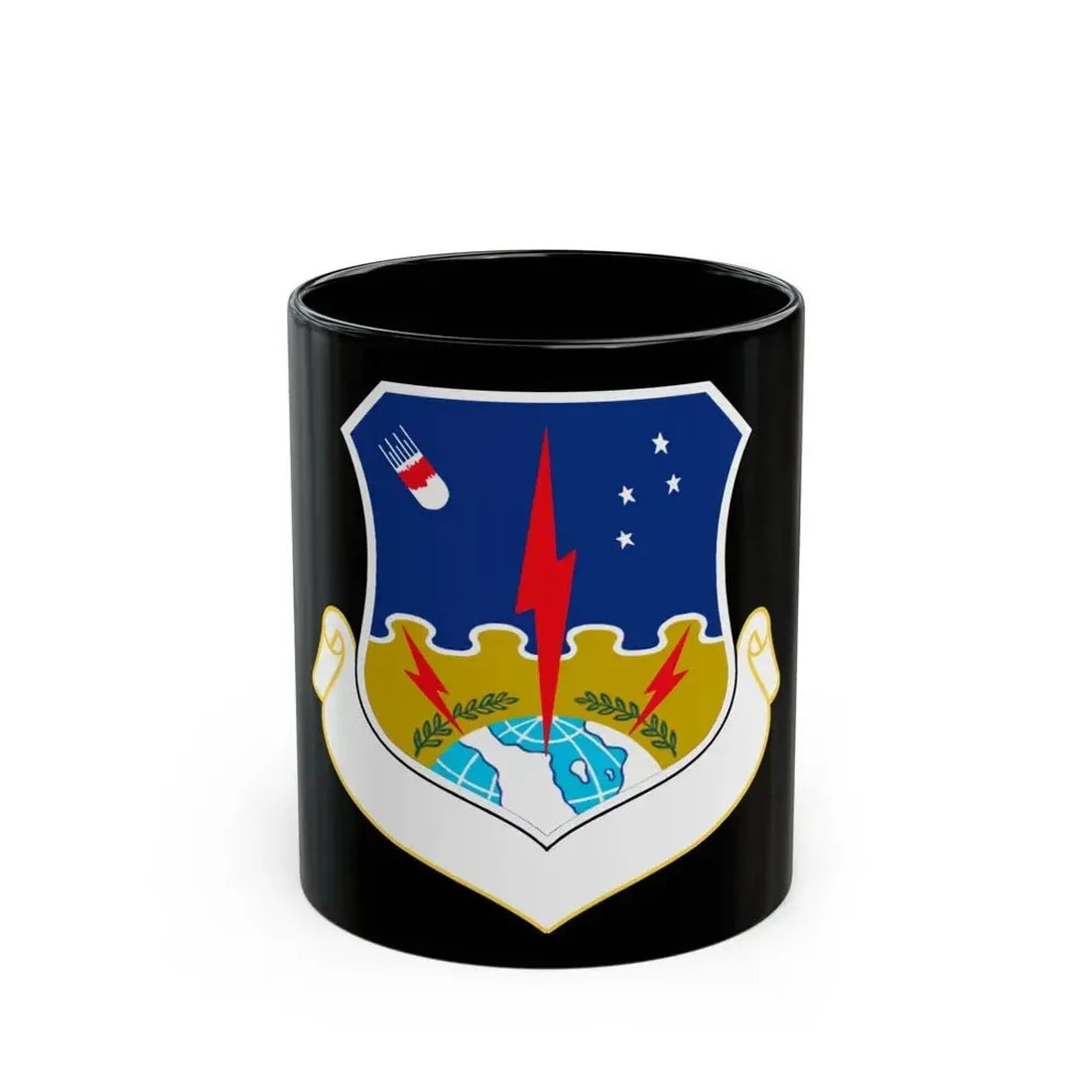 1st Strategic Aerospace Division (U.S. Air Force) Black Coffee Mug 11oz - Go Mug Yourself