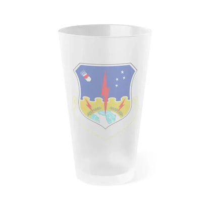 1st Strategic Aerospace Division (U.S. Air Force) Frosted Pint Glass 16oz 16oz Frosted - Go Mug Yourself