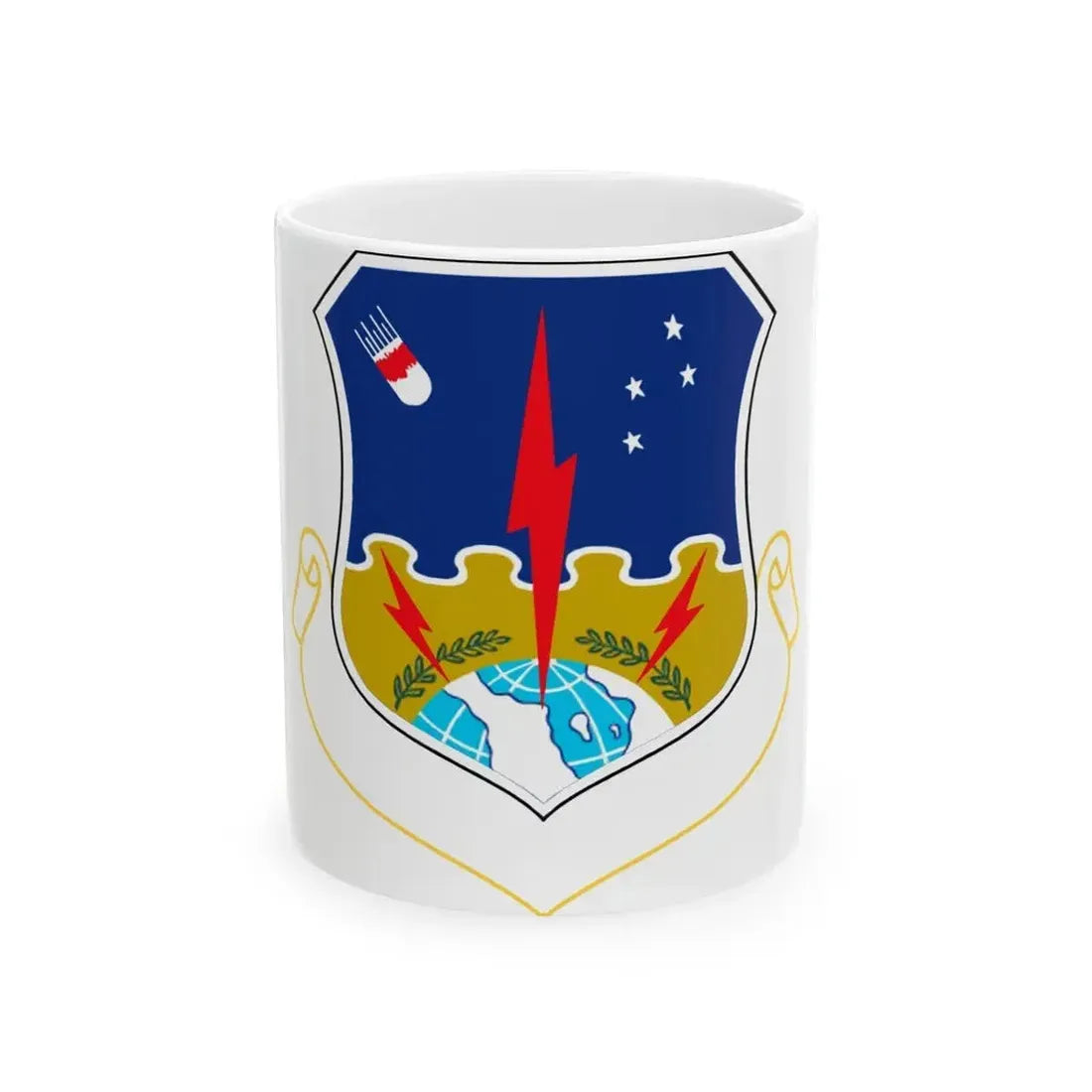 1st Strategic Aerospace Division (U.S. Air Force) White Coffee Mug 11oz - Go Mug Yourself