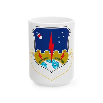 1st Strategic Aerospace Division (U.S. Air Force) White Coffee Mug 15oz - Go Mug Yourself