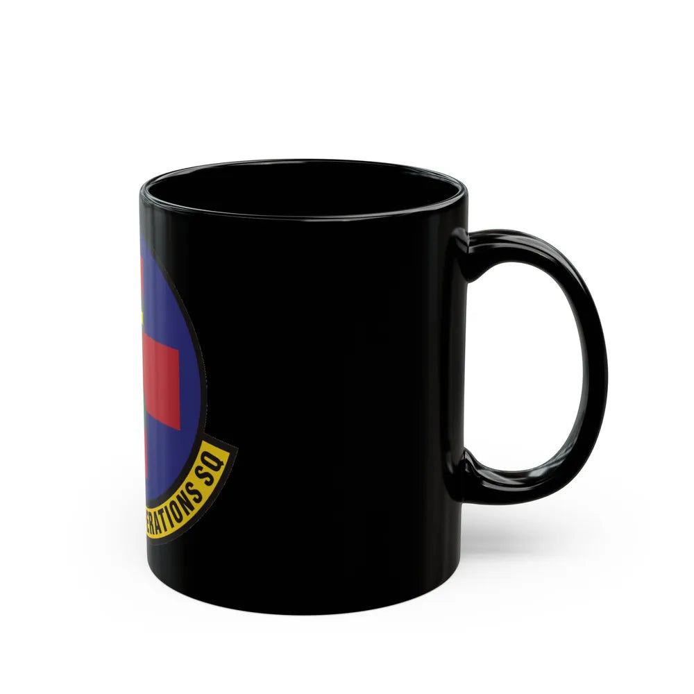 1st Surgical Operations Squadron (U.S. Air Force) Black Coffee Mug-Go Mug Yourself