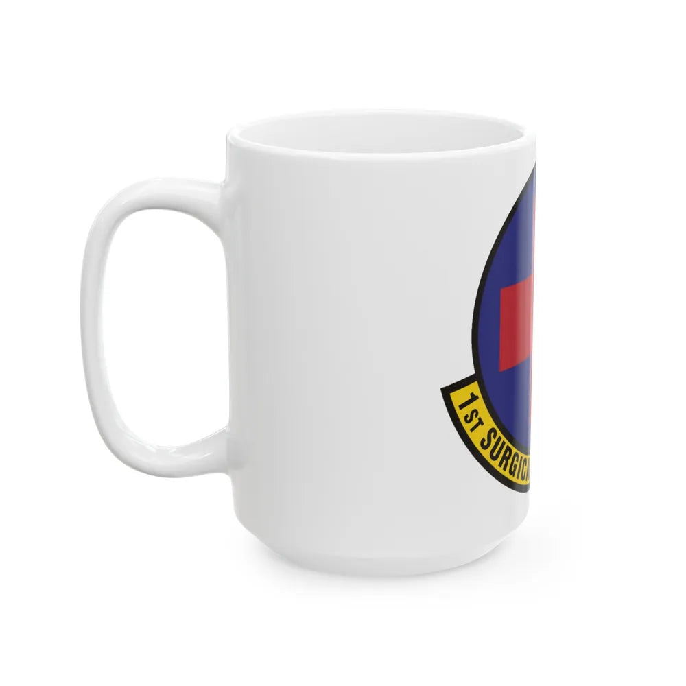 1st Surgical Operations Squadron (U.S. Air Force) White Coffee Mug-Go Mug Yourself