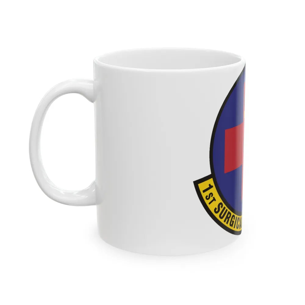 1st Surgical Operations Squadron (U.S. Air Force) White Coffee Mug-Go Mug Yourself