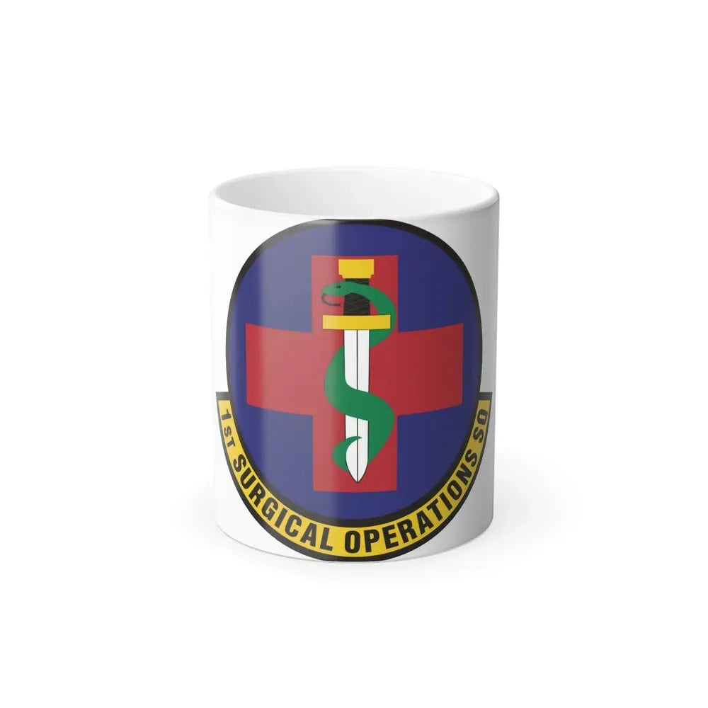 1st Surgical Operations Squadron (U.S. Air Force) Color Changing Coffee Mug 11oz - Go Mug Yourself