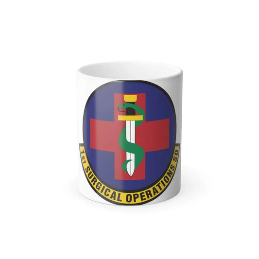 1st Surgical Operations Squadron (U.S. Air Force) Color Changing Coffee Mug 11oz - Go Mug Yourself