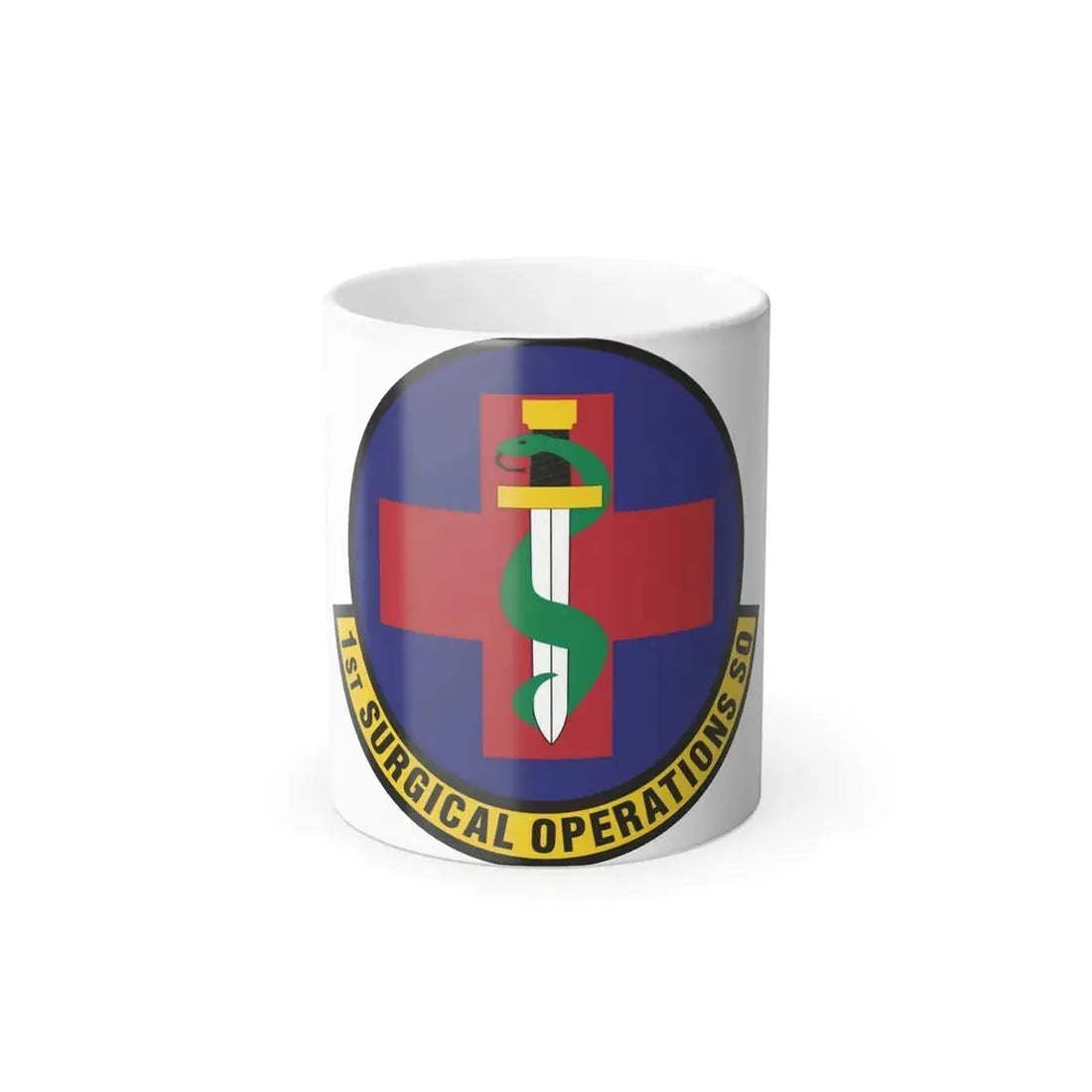 1st Surgical Operations Squadron (U.S. Air Force) Color Changing Coffee Mug 11oz - Go Mug Yourself