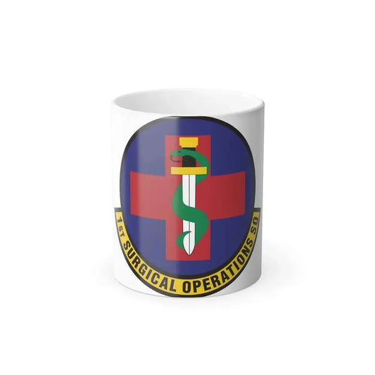 1st Surgical Operations Squadron (U.S. Air Force) Color Changing Coffee Mug 11oz - Go Mug Yourself