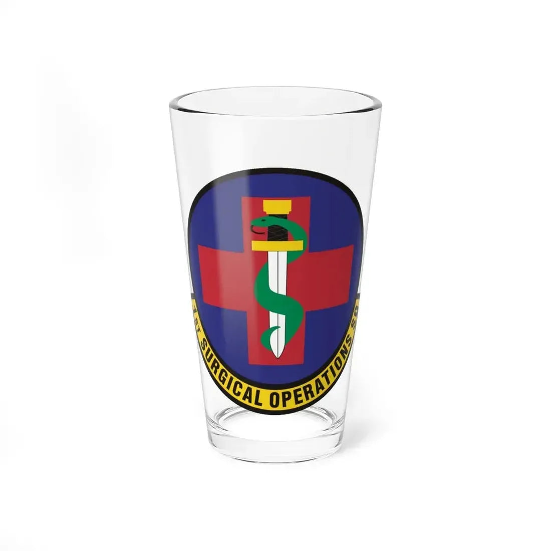 1st Surgical Operations Squadron (U.S. Air Force) Pint Glass 16oz 16oz - Go Mug Yourself