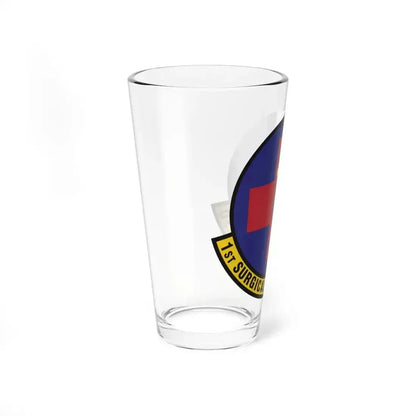 1st Surgical Operations Squadron (U.S. Air Force) Pint Glass 16oz - Go Mug Yourself