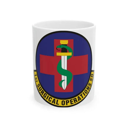 1st Surgical Operations Squadron (U.S. Air Force) White Coffee Mug 11oz - Go Mug Yourself