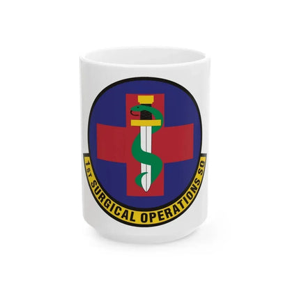 1st Surgical Operations Squadron (U.S. Air Force) White Coffee Mug 15oz - Go Mug Yourself