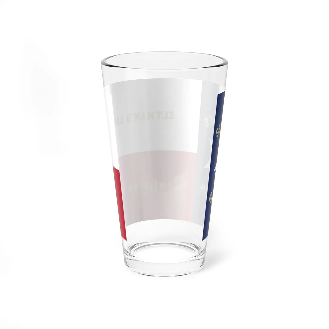 1st Texas Infantry Regiment Flag (United States) Pint Glass 16oz - Go Mug Yourself