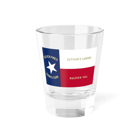 1st Texas Infantry Regiment Flag (United States) Shot Glass 1.5oz 1.5oz - Go Mug Yourself