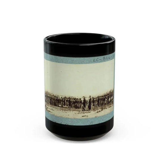 1st U.S. Colored Infantry (U.S. Civil War) Black Coffee Mug 15oz - Go Mug Yourself
