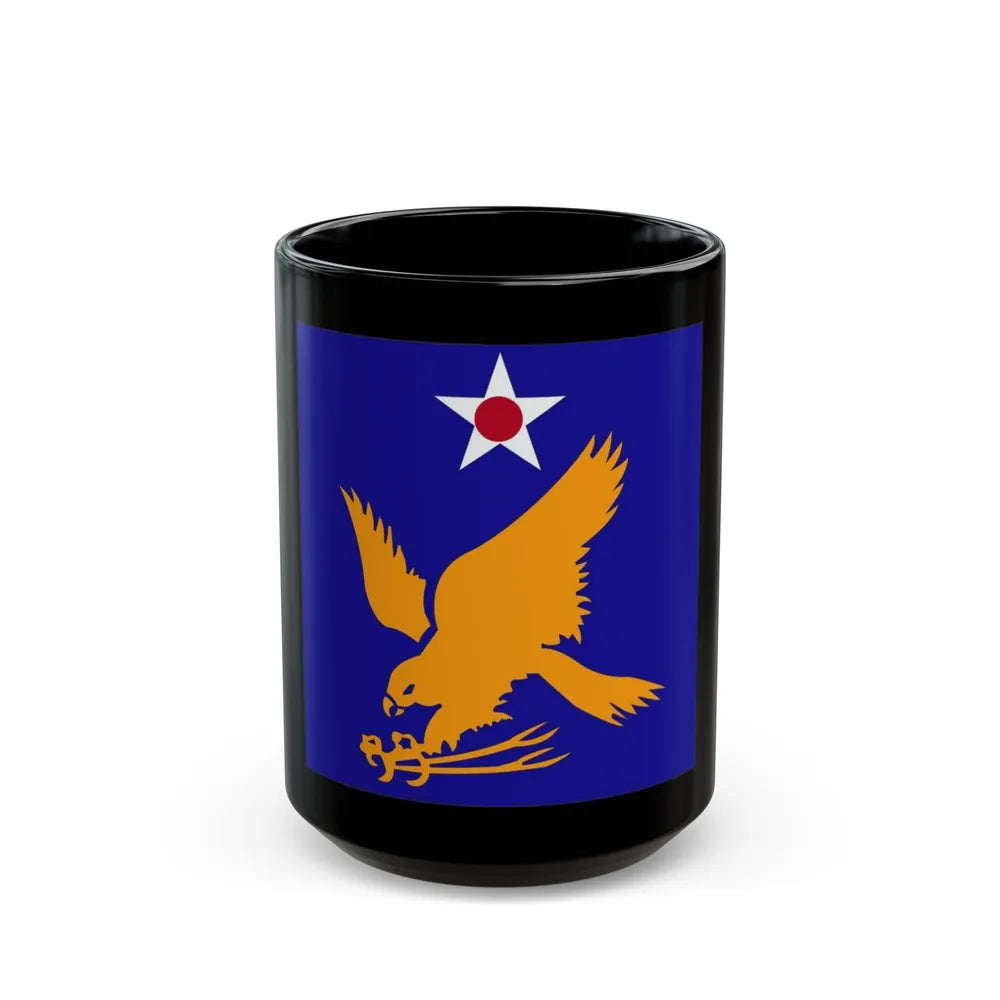 2 Air Force (U.S. Army) Black Coffee Mug-15oz-Go Mug Yourself