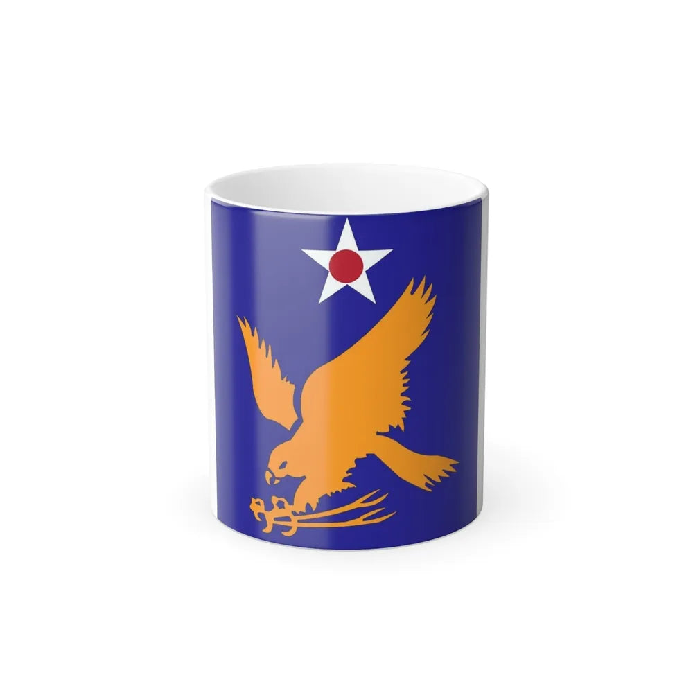2 Air Force (U.S. Army) Color Changing Coffee Mug-11oz-Go Mug Yourself