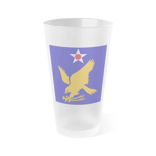 2 Air Force (U.S. Army) Frosted Pint Glass 16oz-Go Mug Yourself