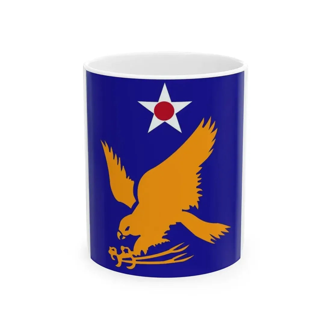 2 Air Force (U.S. Army) White Coffee Mug 11oz - Go Mug Yourself