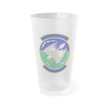 2 Air Support Operations Squadron (U.S. Air Force) Frosted Pint Glass 16oz Default Title - Go Mug Yourself