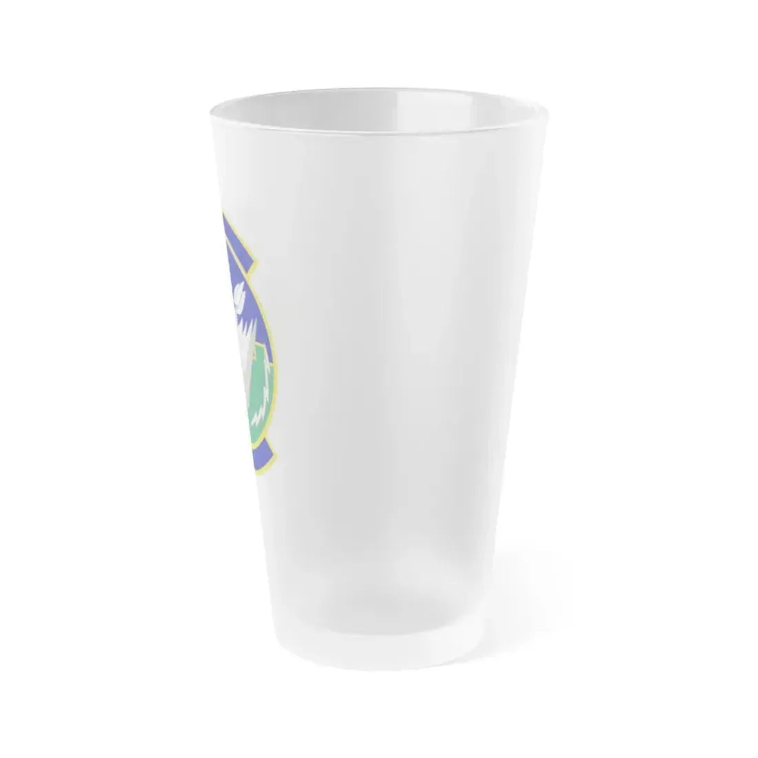 2 Air Support Operations Squadron (U.S. Air Force) Frosted Pint Glass 16oz - Go Mug Yourself