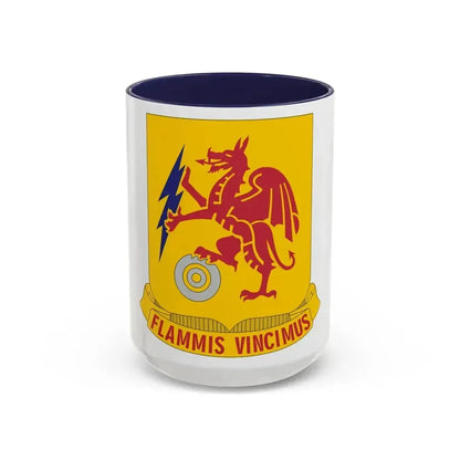 2 Chemical Battalion (U.S. Army) Accent Coffee Mug 15oz Navy - Go Mug Yourself