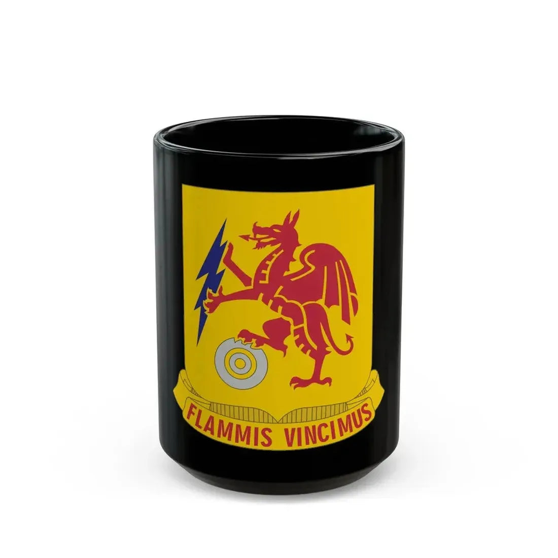 2 Chemical Battalion (U.S. Army) Black Coffee Mug 15oz - Go Mug Yourself