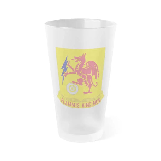 2 Chemical Battalion (U.S. Army) Frosted Pint Glass 16oz Default Title - Go Mug Yourself
