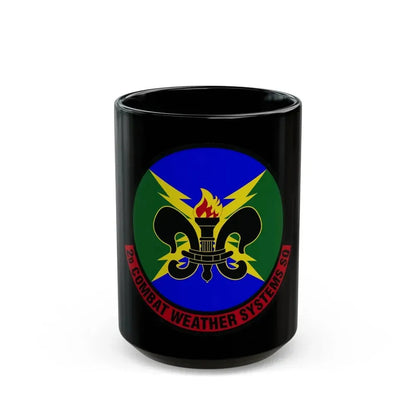 2 Combat Weather Systems Sq ACC (U.S. Air Force) Black Coffee Mug 15oz - Go Mug Yourself