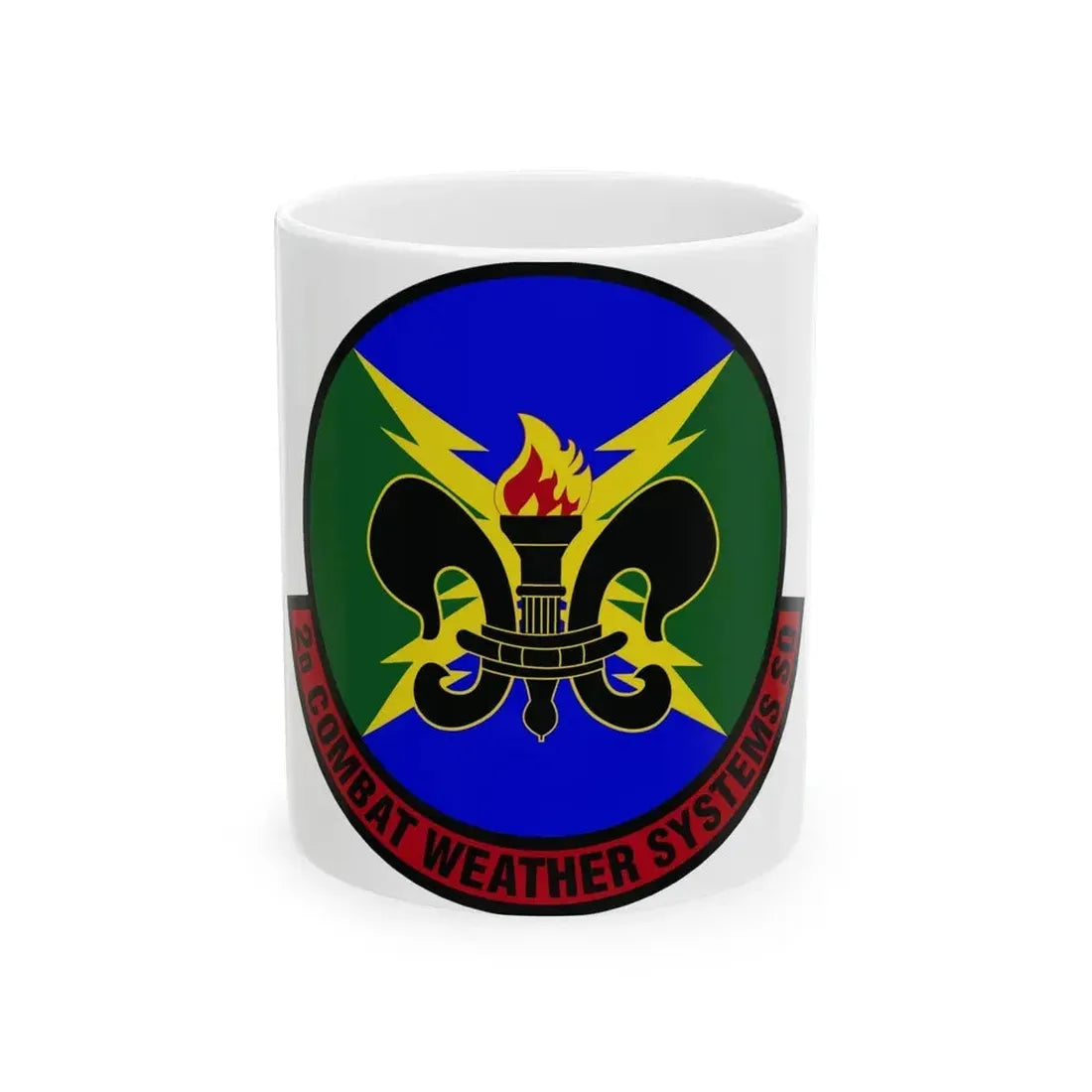 2 Combat Weather Systems Sq ACC (U.S. Air Force) White Coffee Mug 11oz - Go Mug Yourself